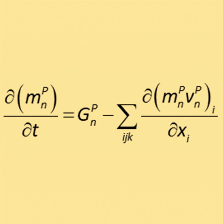 Landfill processes constitutive equation